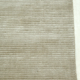 Carpet For Living room 3'6x5'6 Feet Beige and Brown Wool and Viscose Rectangle Solid Rug