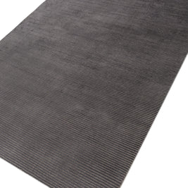 Carpet For Living room 3'6X5'6 Feet Blue Wool & Viscose Rectangle Solid Rug