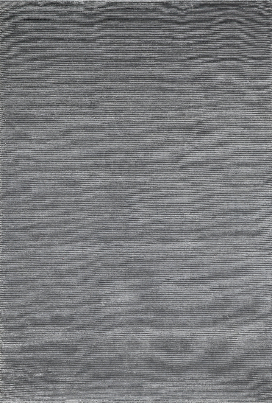 Carpet For Living room 9X12 Feet Blue Wool & Viscose Rectangle Solid Rug - I MEAN DESIGN