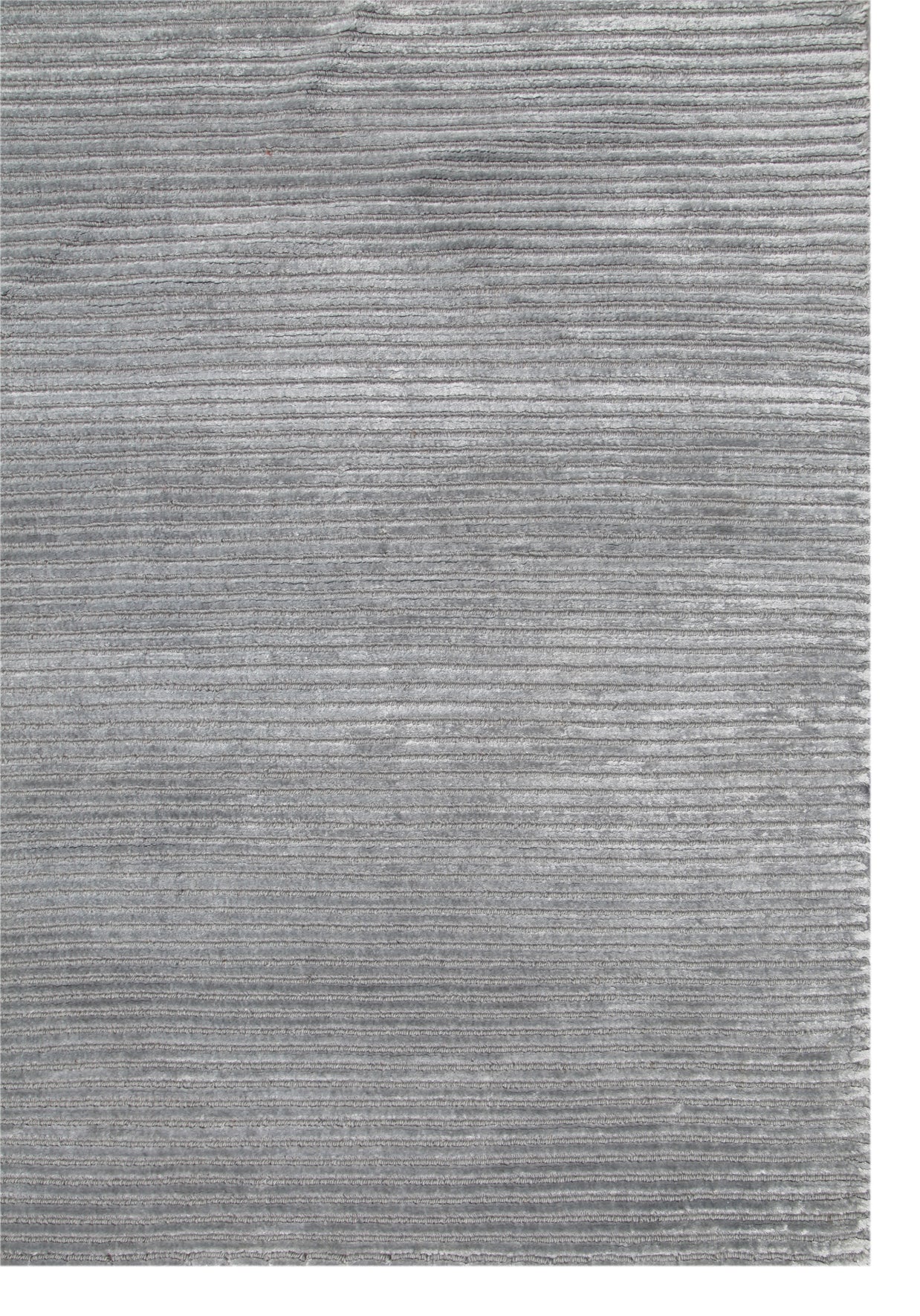 Carpet For Living room 9X12 Feet Blue Wool & Viscose Rectangle Solid Rug