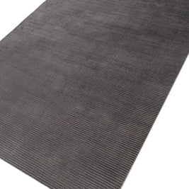 Carpet For Living room 9X12 Feet Blue Wool & Viscose Rectangle Solid Rug