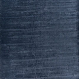 Carpet For Living room 8X10 Feet Blue Wool & Viscose Rectangle Solid Rug