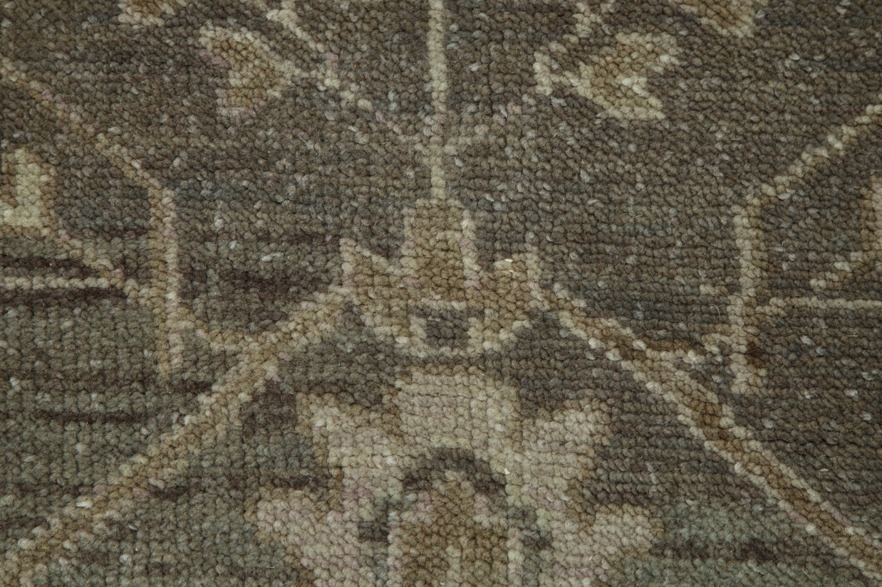 Carpet For Living room 8x10 Feet Grey and Black Wool Rectangle Oriental and Traditional Rug