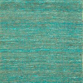 Carpet For Living room 5X8 Feet Blue Jute Rectangle Moroccan And Tribal Rug