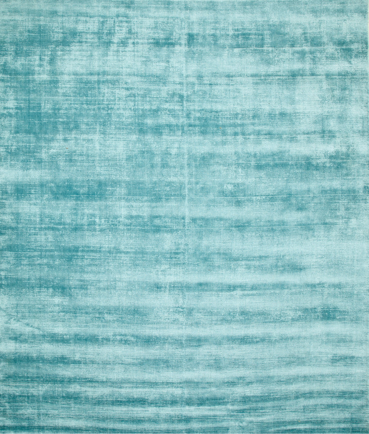 Carpet For Living room 2x3 Feet Blue Viscose Rectangle Solid Rug