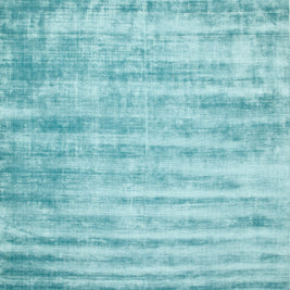 Carpet For Living room 2x3 Feet Blue Viscose Rectangle Solid Rug