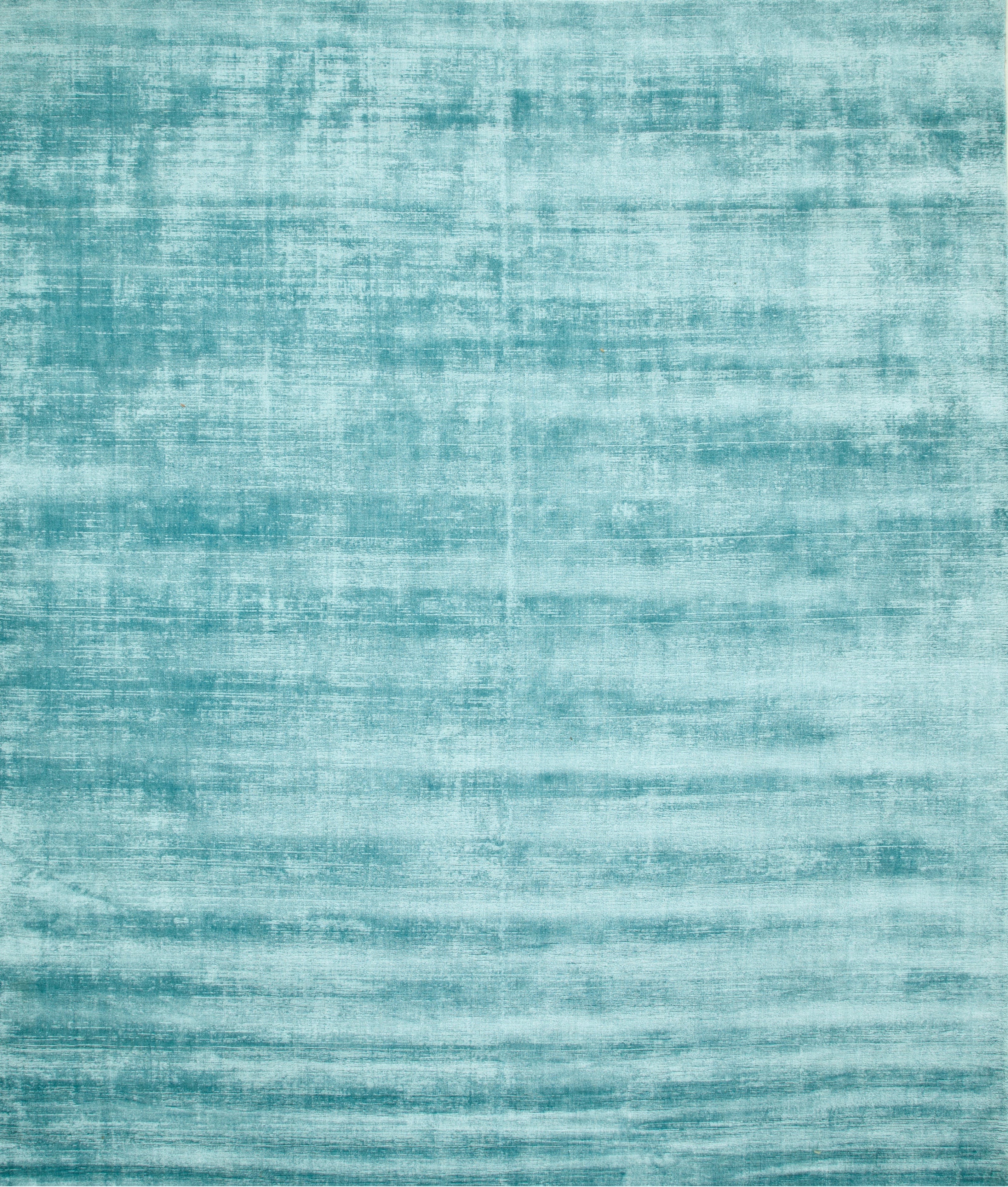 Carpet For Living room 2x3 Feet Blue Viscose Rectangle Solid Rug