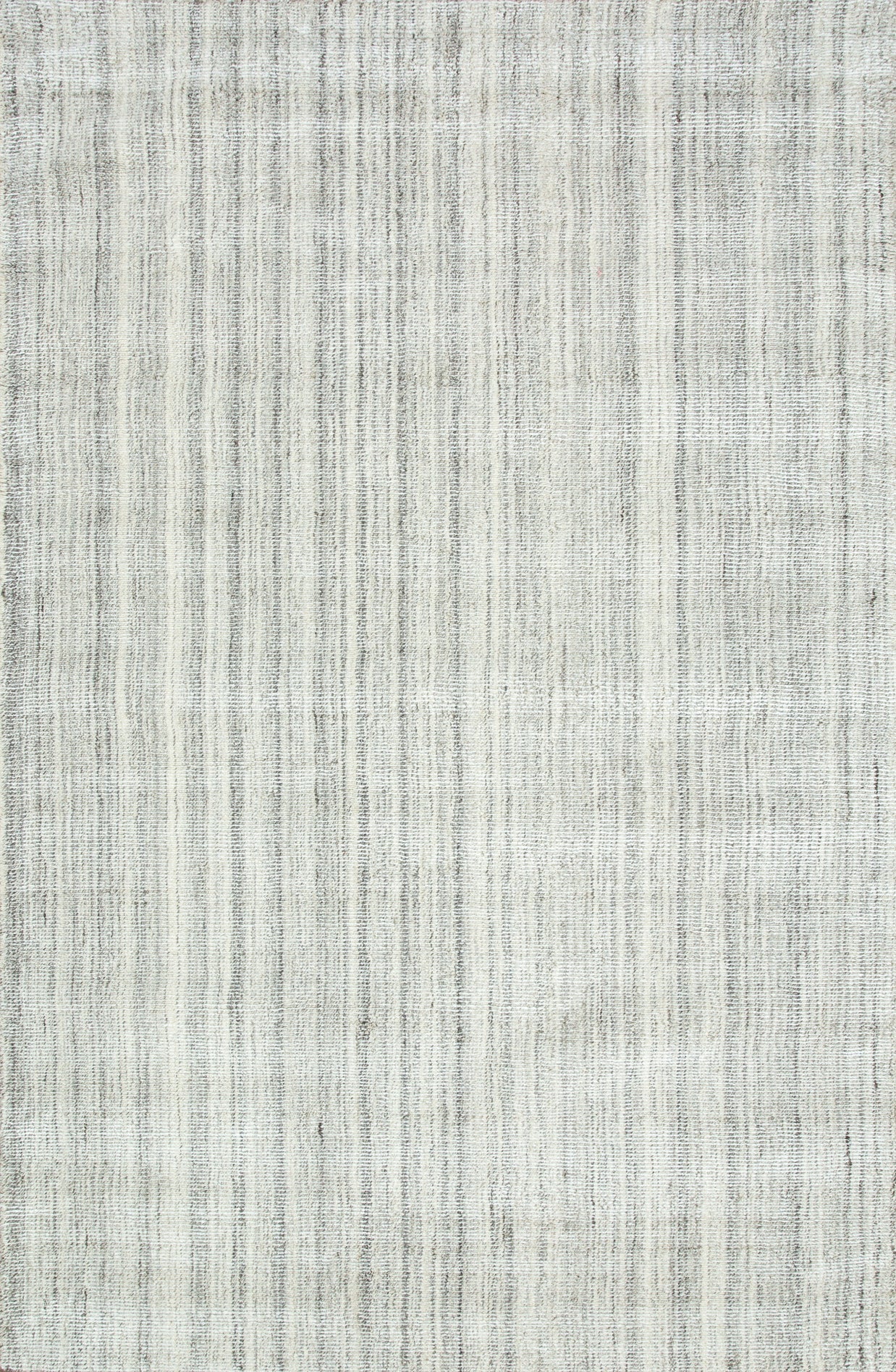 Carpet For Living room 8x10 Feet Grey and Black Wool and Viscose Rectangle Solid Rug