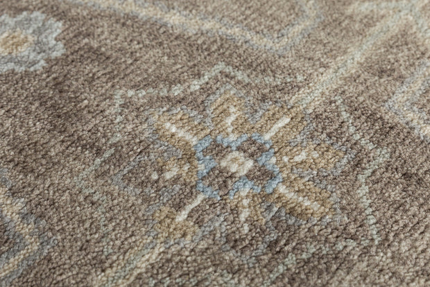 Carpet For Living room 2x3 Feet Grey and Black Wool Rectangle Oriental and Traditional Rug