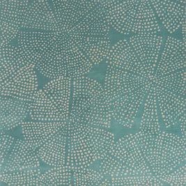 Carpet For Living room 5'3X7'7 Feet Blue Wool Rectangle Geometric And Stripes Rug