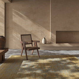 Carpet For Living room 2x3 Feet Grey and Black Wool Rectangle Vintage and Distressed Rug