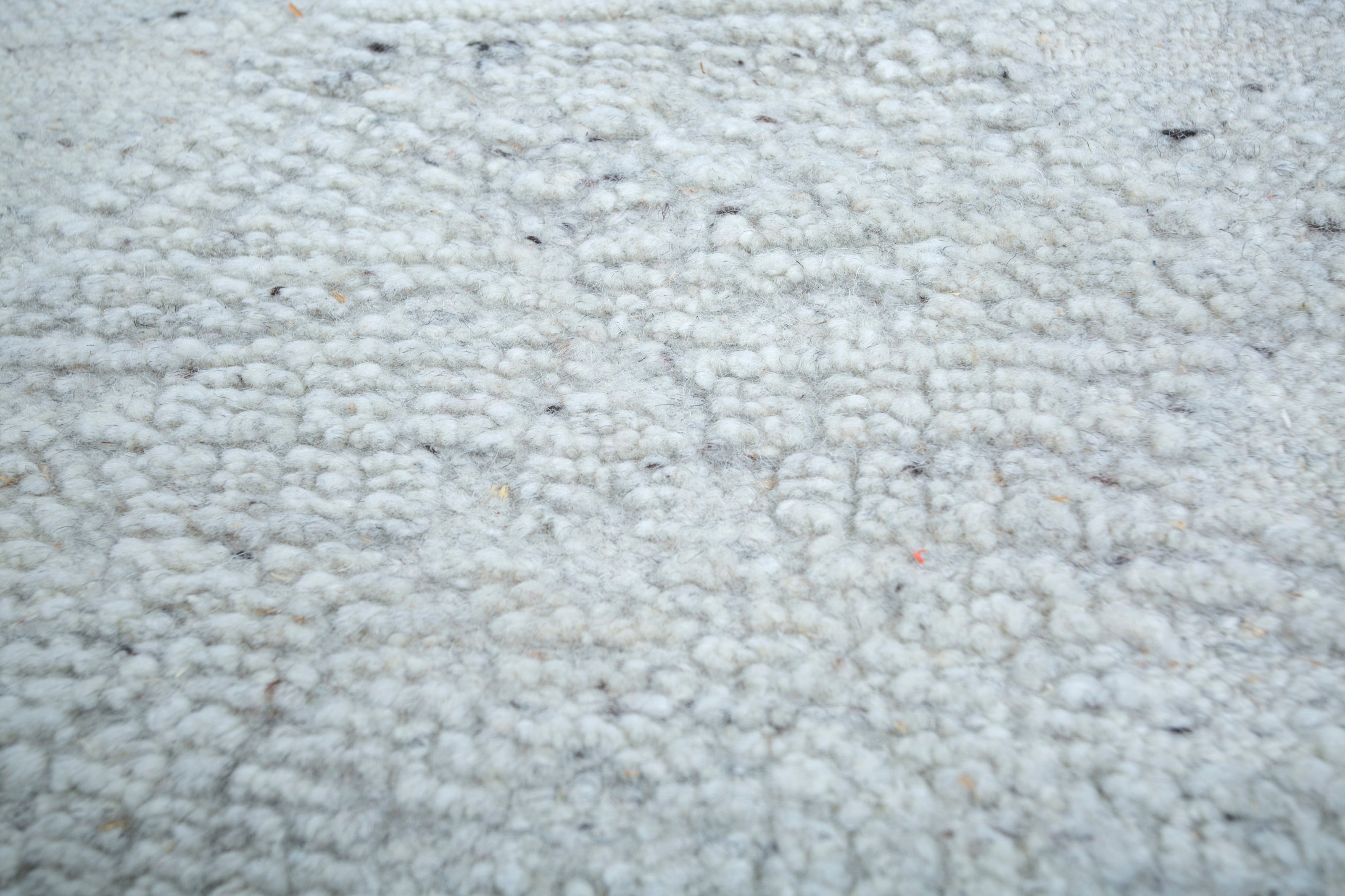 Carpet For Living room 2x3 Feet Beige and Brown Wool Rectangle Moroccan and Tribal Rug