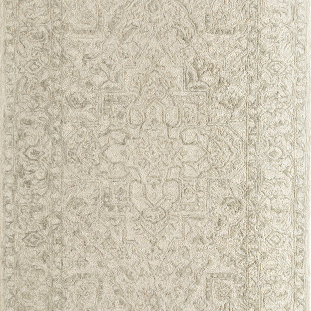 Carpet For Living room 9X12 Feet Ivory Wool Rectangle Vintage And Distressed Rug