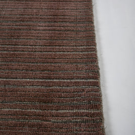 Carpet For Living room 9X12 Feet Pink And Purple Wool & Bamboo Silk Rectangle Solid Rug