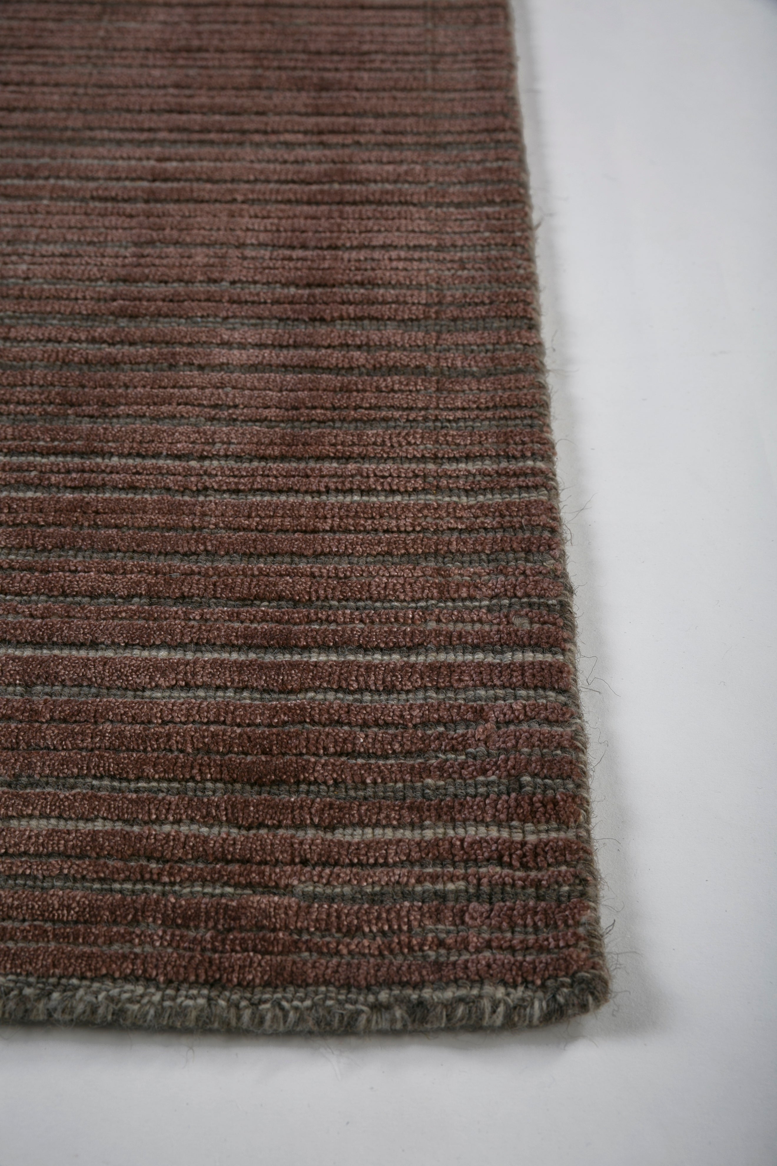 Carpet For Living room 9X12 Feet Pink And Purple Wool & Bamboo Silk Rectangle Solid Rug