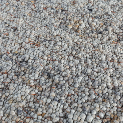 Carpet For Living room 5x8 Feet Blue Wool and Jute Rectangle Solid Rug