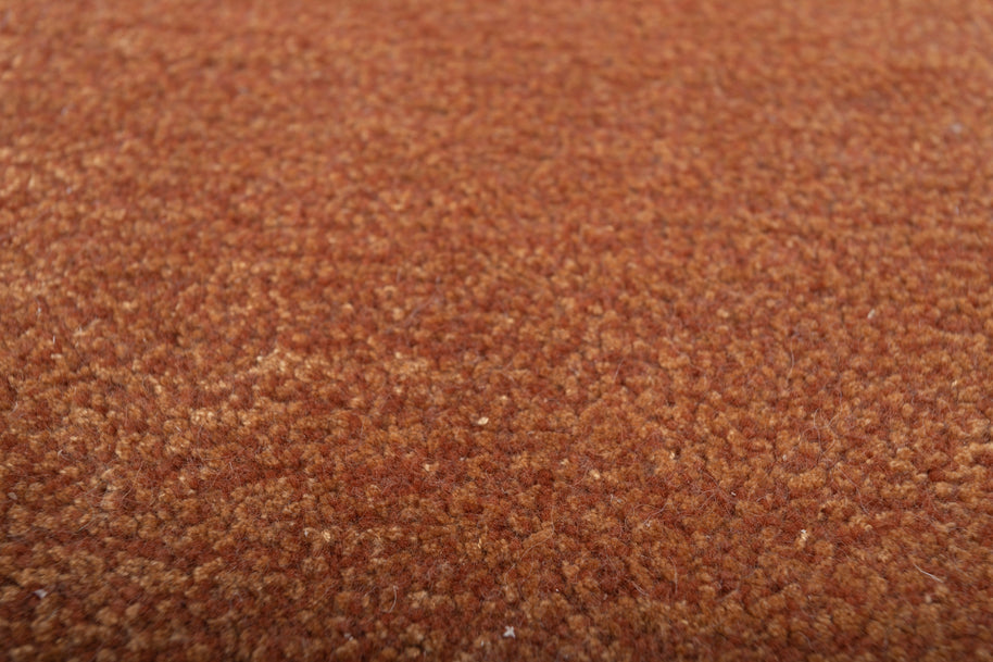 Carpet For Living room 8x11'10 Feet Beige and Brown Wool and Viscose Irregular Geometric and Stripes Rug - I MEAN DESIGN