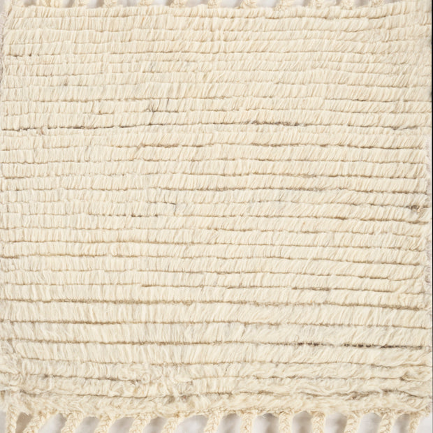 Carpet For Living room 8X10 Feet Ivory Wool Rectangle Moroccan And Tribal Rug