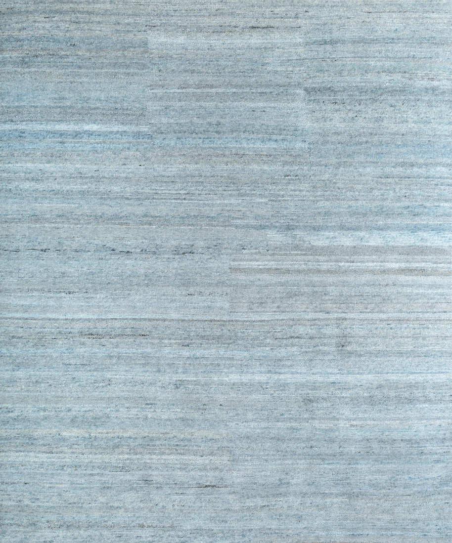 Carpet For Living room 8X10 Feet Blue Wool Rectangle Moroccan And Tribal Rug - I MEAN DESIGN