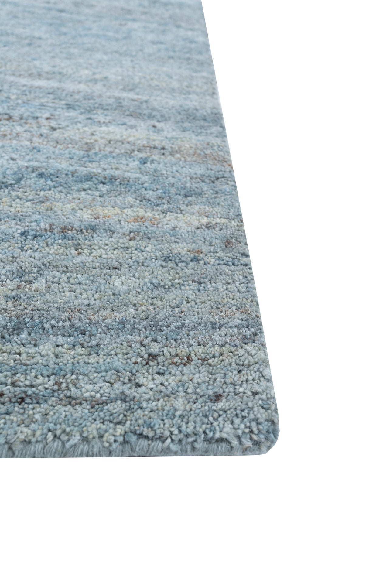 Carpet For Living room 8X10 Feet Blue Wool Rectangle Moroccan And Tribal Rug