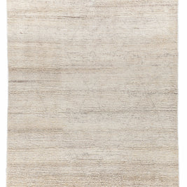 Carpet For Living room 6x9 Feet Beige and Brown Wool Rectangle Moroccan and Tribal Rug