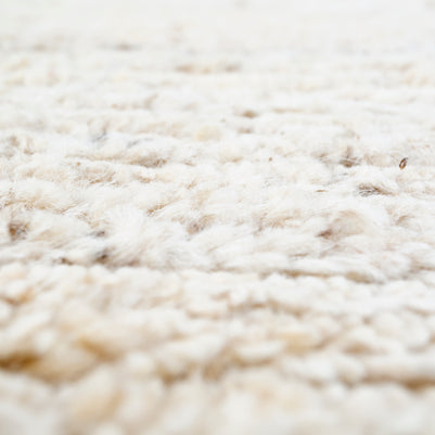 Carpet For Living room 6x9 Feet Beige and Brown Wool Rectangle Moroccan and Tribal Rug