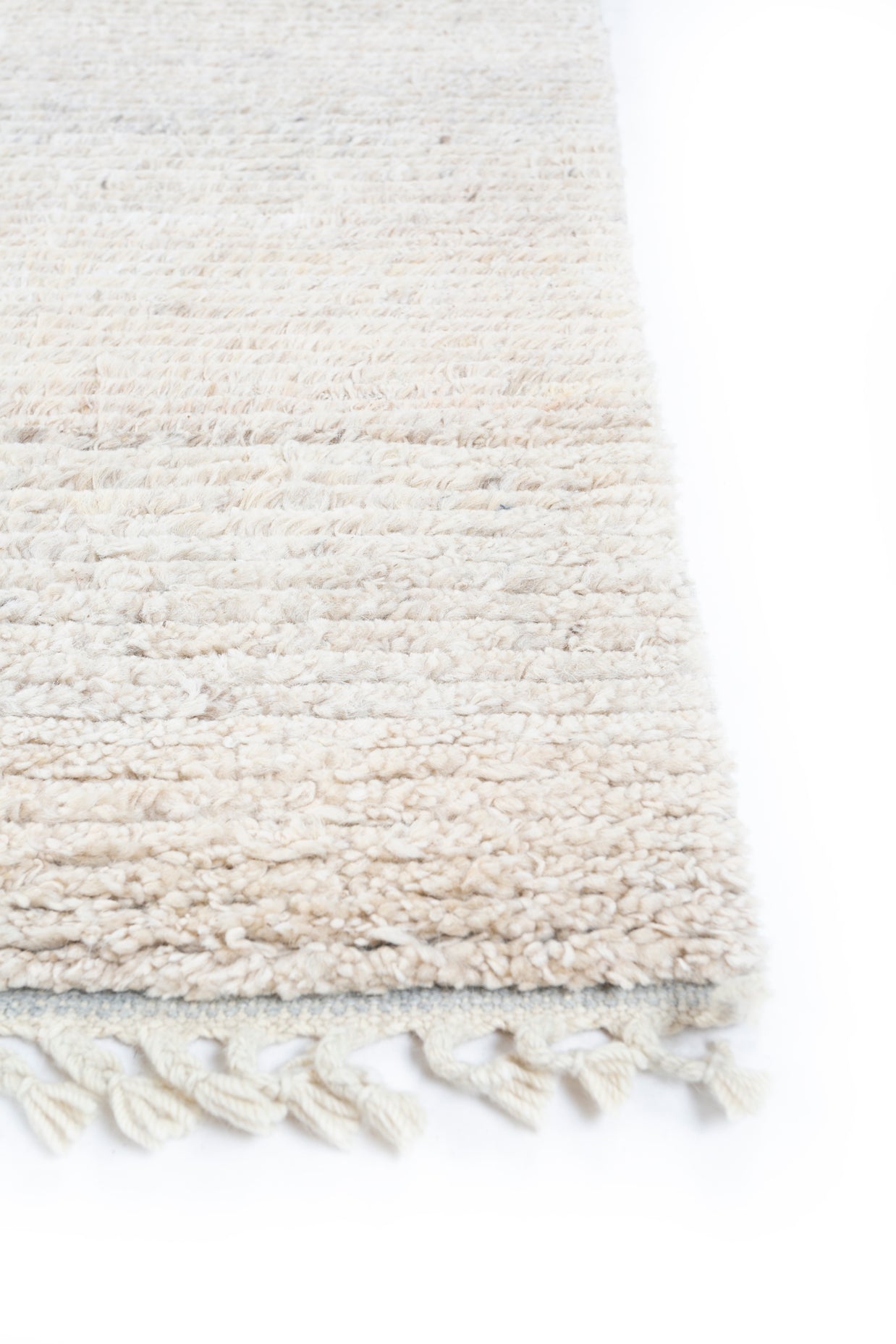 Carpet For Living room 6x9 Feet Beige and Brown Wool Rectangle Moroccan and Tribal Rug