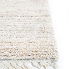 Carpet For Living room 6x9 Feet Beige and Brown Wool Rectangle Moroccan and Tribal Rug