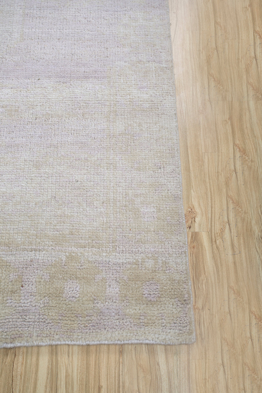 Carpet For Living room 8X10 Feet Ivory Wool Rectangle Vintage And Distressed Rug - I MEAN DESIGN