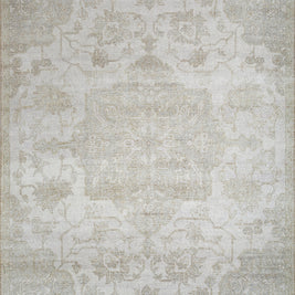 Carpet For Living room 8x10 Feet Grey and Black Wool Rectangle Vintage and Distressed Rug