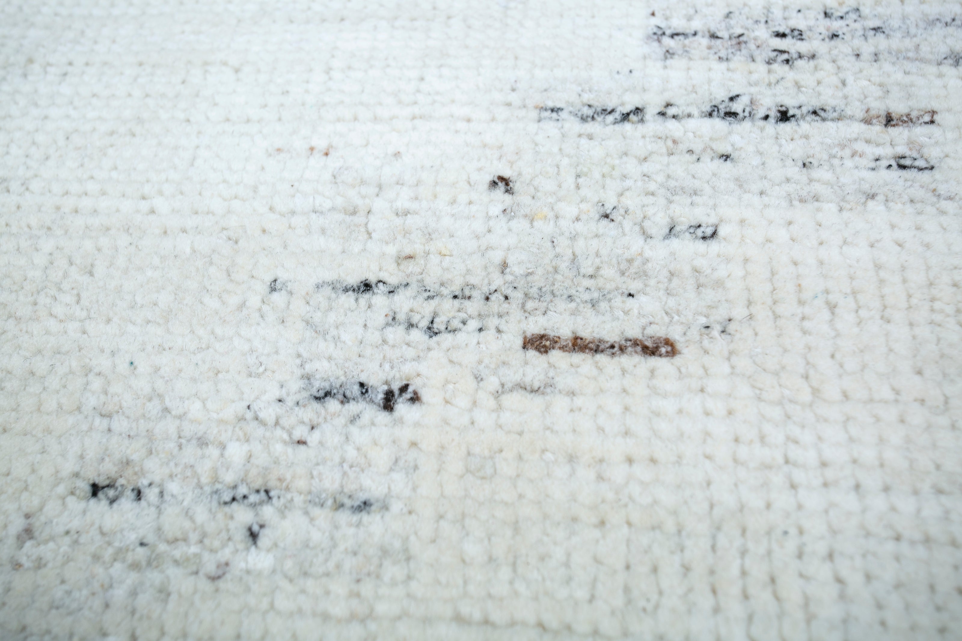 Carpet For Living room 8X10 Feet Ivory Wool Rectangle Moroccan And Tribal Rug