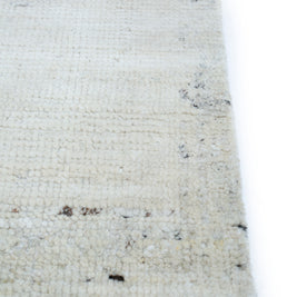 Carpet For Living room 8X10 Feet Ivory Wool Rectangle Moroccan And Tribal Rug