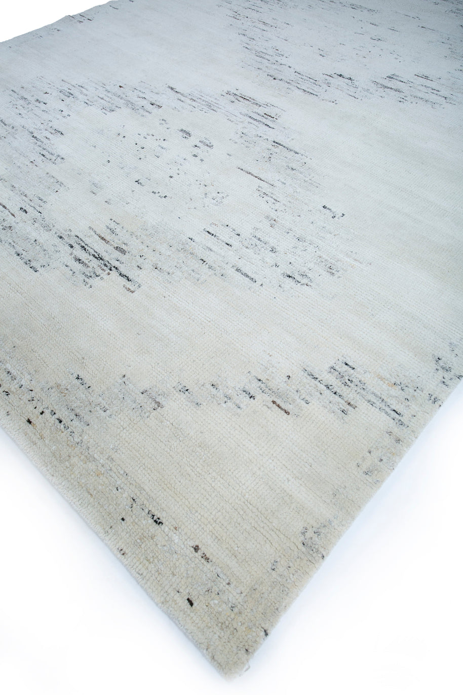 Carpet For Living room 8X10 Feet Ivory Wool Rectangle Moroccan And Tribal Rug - I MEAN DESIGN