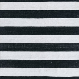 Carpet For Living room 9X12 Feet Grey And Black Wool Rectangle Geometric And Stripes Rug - I MEAN DESIGN