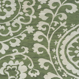 Carpet For Living room 9X12 Feet Green Wool & Viscose Rectangle Abstract Rug
