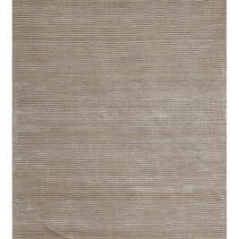 Carpet For Living room 4X6 Feet Ivory Wool & Viscose Rectangle Solid Rug