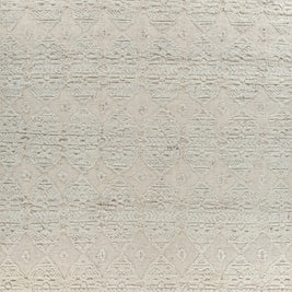 Carpet For Living room 6'6x9'10 Feet Grey and Black Wool Rectangle Moroccan and Tribal Rug