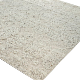 Carpet For Living room 8'8x11'4 Feet Grey and Black Wool Rectangle Moroccan and Tribal Rug