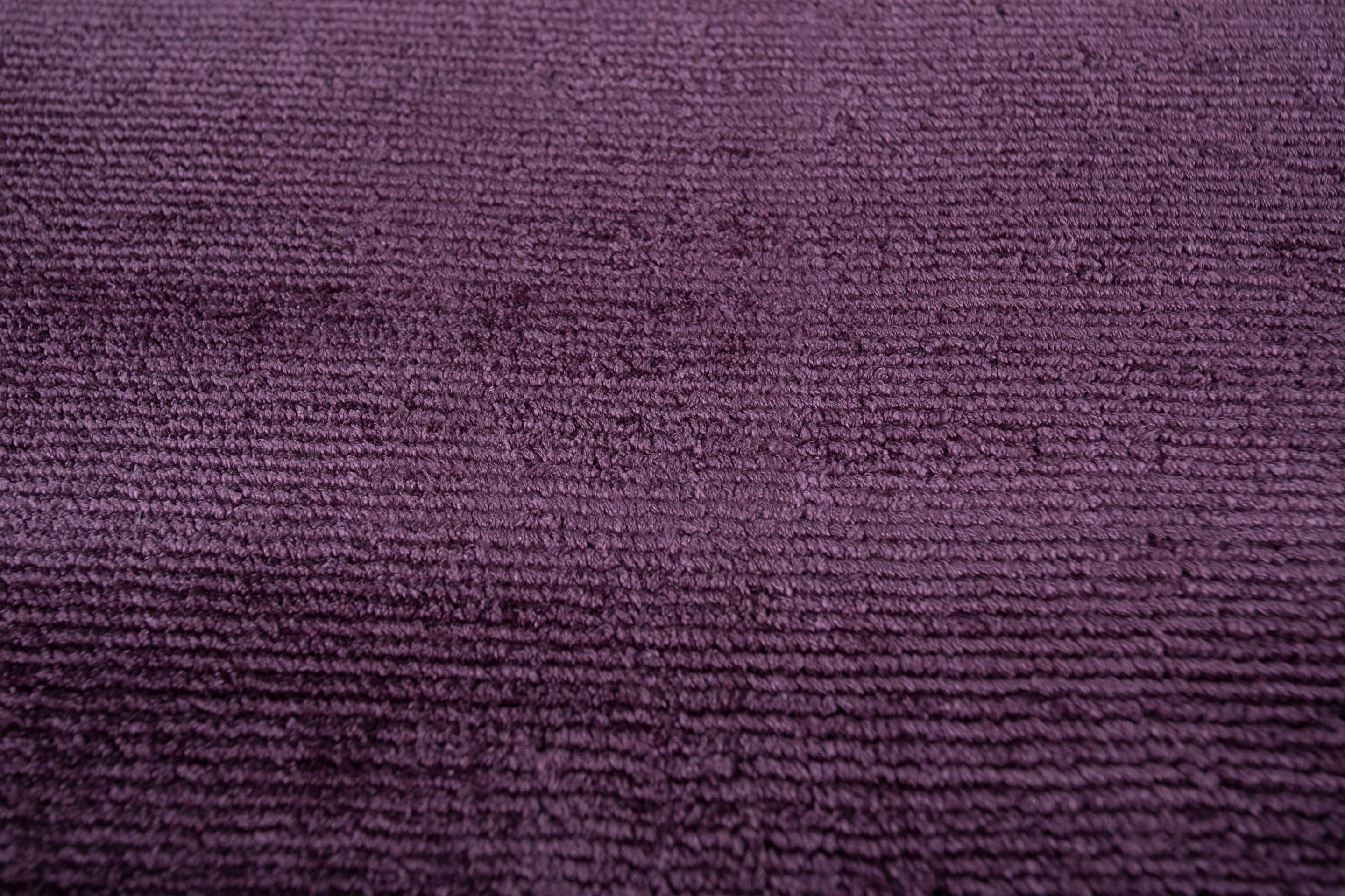 Carpet For Living room 5x7 Feet Pink and Purple Viscose Rectangle Solid Rug