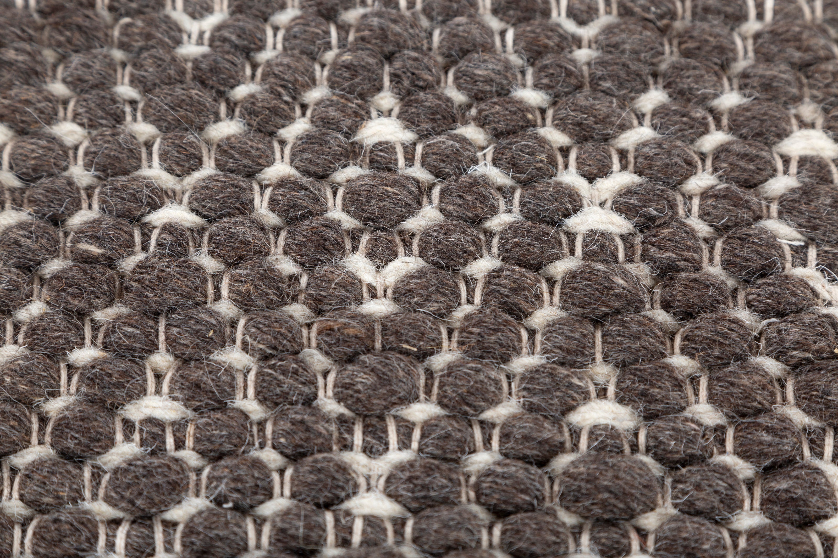 Carpet For Living room 4x6 Feet Beige and Brown Wool Rectangle Vintage and Distressed Rug