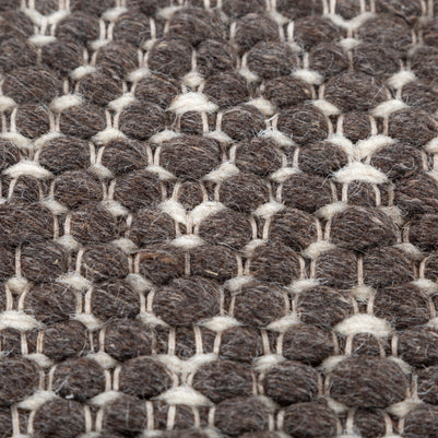 Carpet For Living room 4x6 Feet Beige and Brown Wool Rectangle Vintage and Distressed Rug