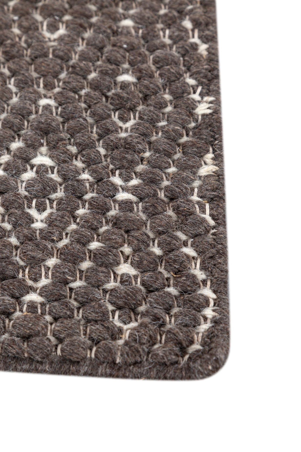 Carpet For Living room 4x6 Feet Beige and Brown Wool Rectangle Vintage and Distressed Rug