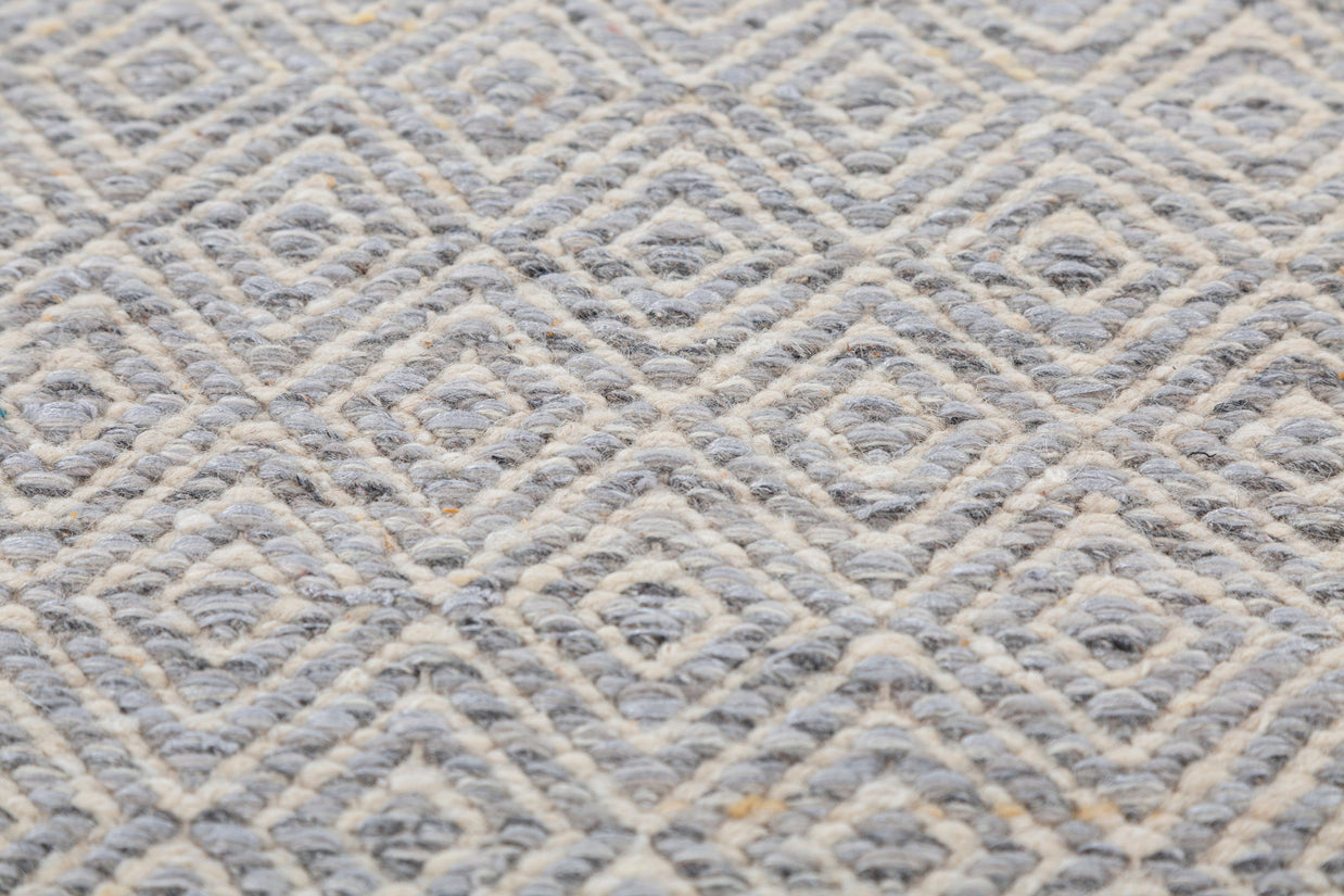 Carpet For Living room 5x8 Feet Beige and Brown Wool Rectangle Vintage and Distressed Rug