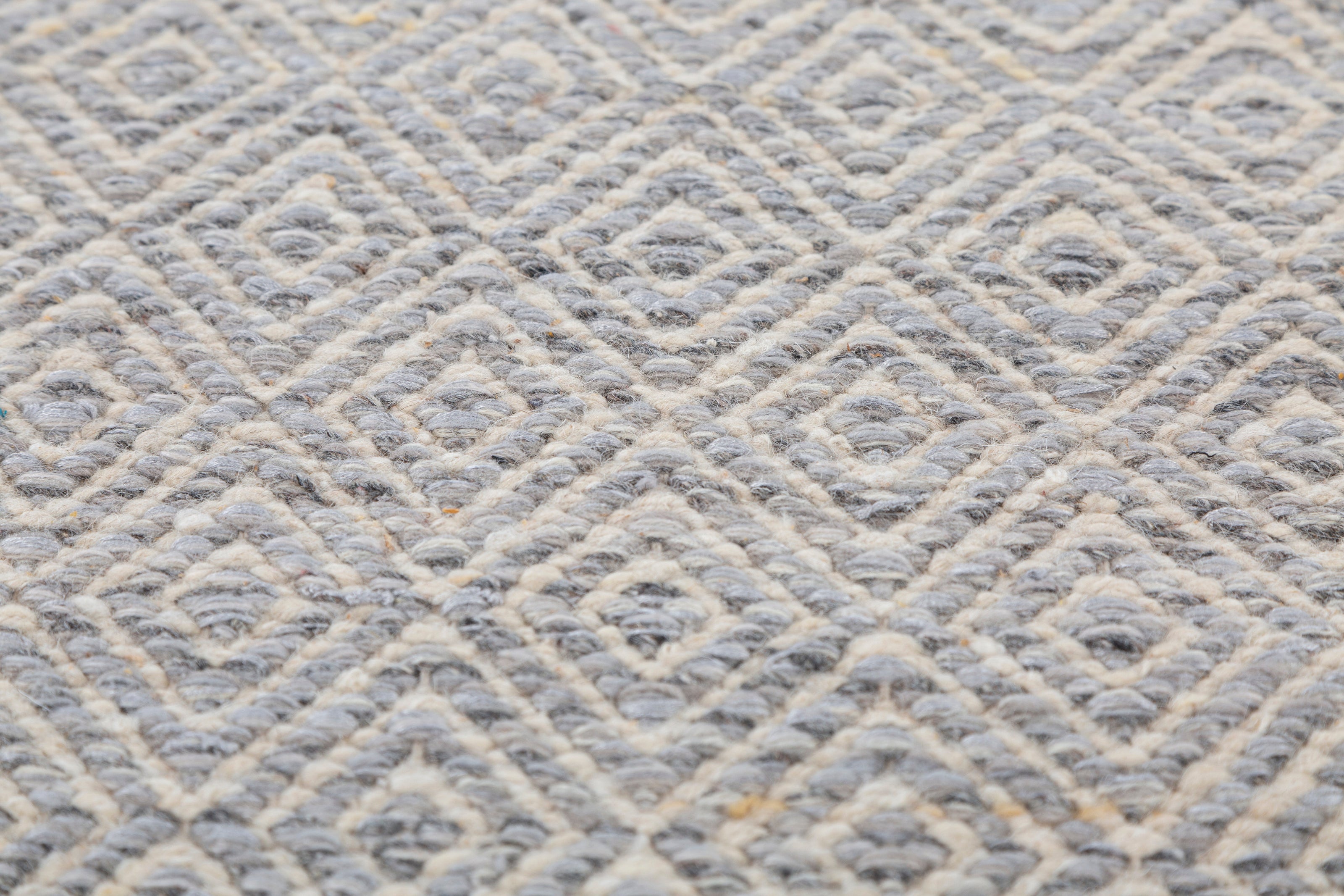 Carpet For Living room 5x8 Feet Beige and Brown Wool Rectangle Vintage and Distressed Rug