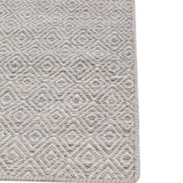 Carpet For Living room 5x8 Feet Beige and Brown Wool Rectangle Vintage and Distressed Rug