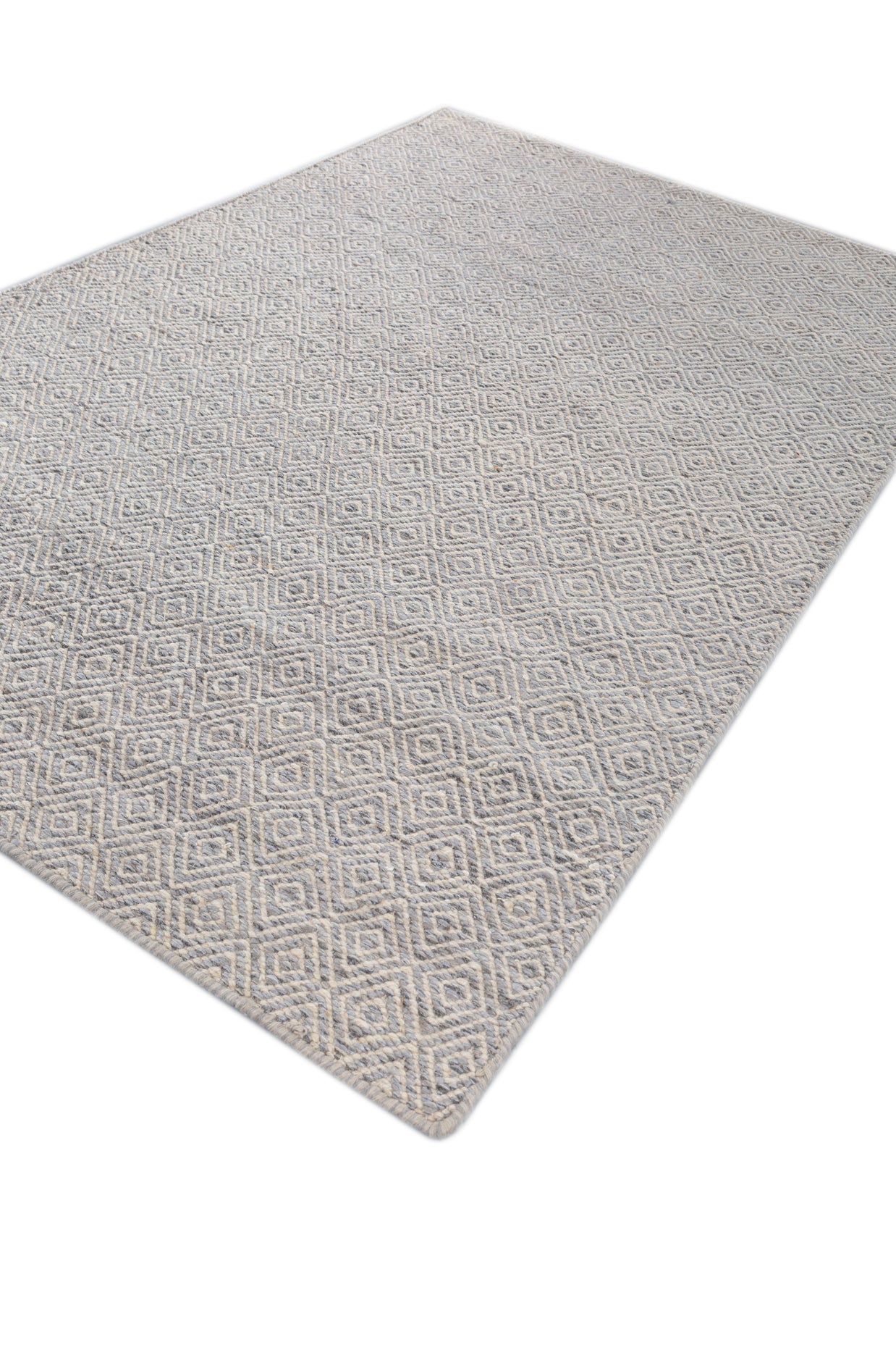 Carpet For Living room 5x8 Feet Beige and Brown Wool Rectangle Vintage and Distressed Rug