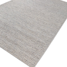 Carpet For Living room 5x8 Feet Beige and Brown Wool Rectangle Vintage and Distressed Rug