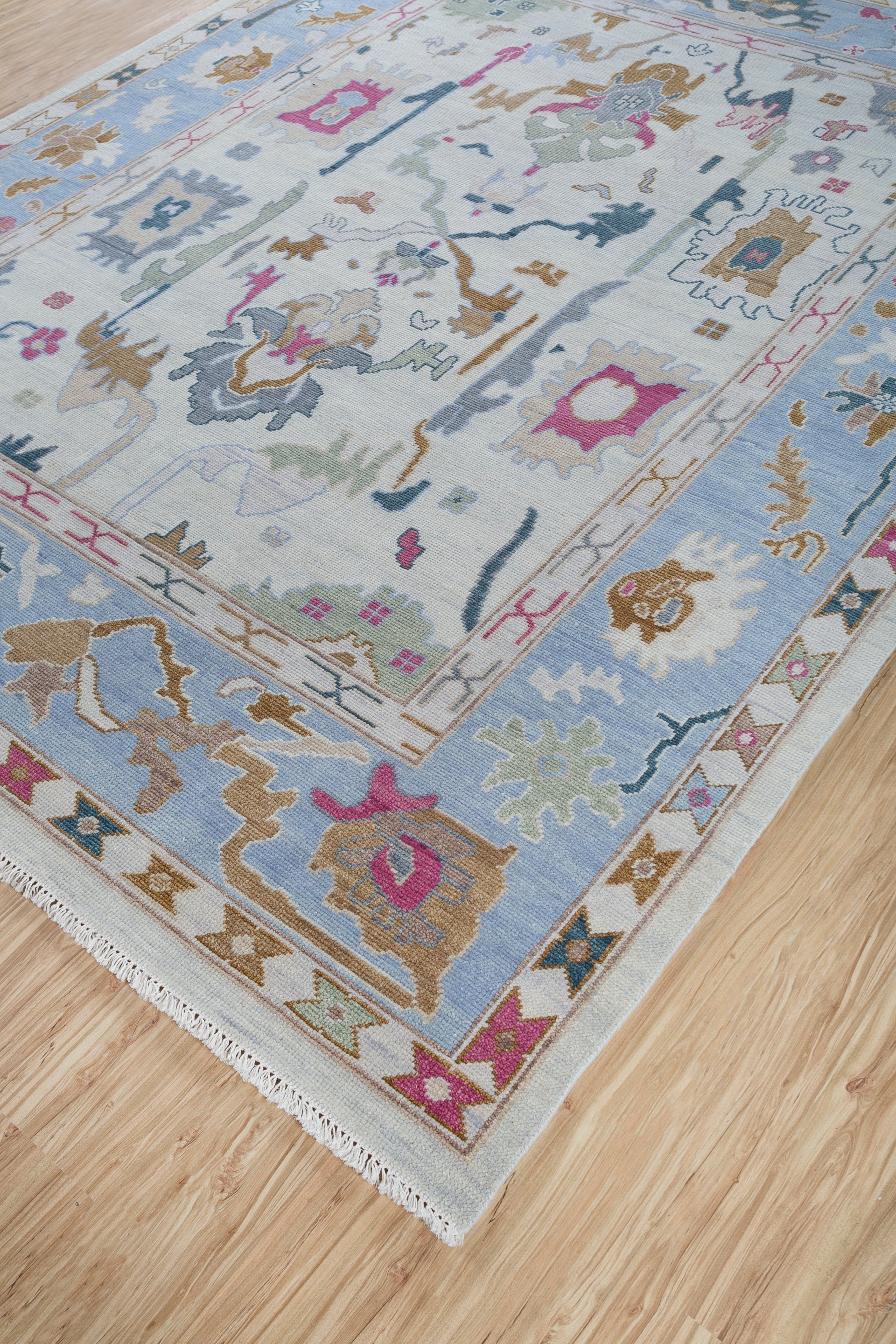 Carpet For Living room 6x9 Feet Gold Wool Rectangle Vintage and Distressed Rug