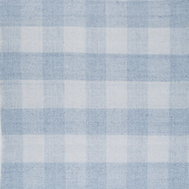 Carpet For Living room 4X6 Feet Blue Polyester Rectangle Geometric And Stripes Rug