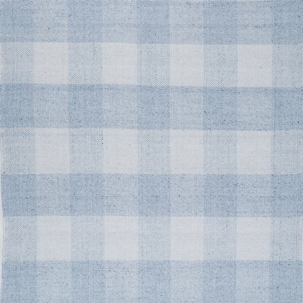 Carpet For Living room 4X6 Feet Blue Polyester Rectangle Geometric And Stripes Rug